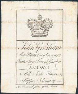 Handelskort, John Gresham af English School