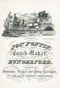 Handelskort, Joseph Pontin af English School