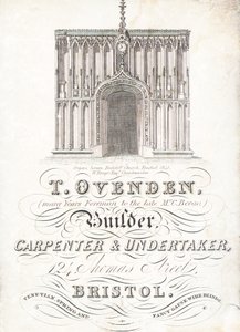 Handelskort, T Ovenden af English School