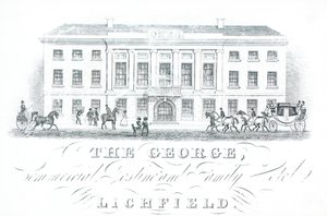Handelskort, The George af English School