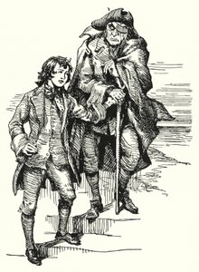 Treasure Island (litho) af English School