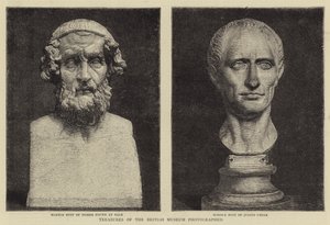 Treasures of the British Museum fotograferet (gravering) af English School