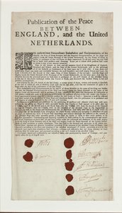Traktaten i Breda, 1667 af English School