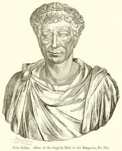 Treb. Gallus. (Buste af Capitol, Kejsernes Hall, nr. 73)
