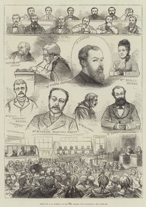 Retssag mod GH Lamson i Old Bailey for forgiftning af English School