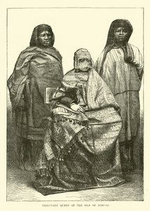 Biflodsdronning af Isle of Moheli af English School