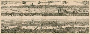 To visninger af London: 1616 og 1890
