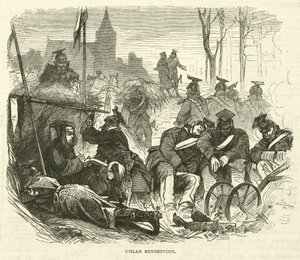 Uhlan rendezvous, september 1870 af English School