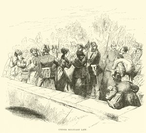 Under militærlovgivningen, marts 1871 af English School