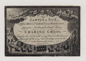 Bedemænd, Jarvis og Søn, handelskort af English School