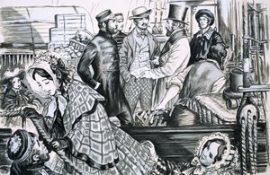 Uidentificeret havnescene af English School