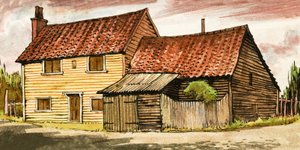 Uidentificeret hus af English School