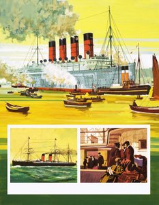 Unidentifiziertes Passagierschiff