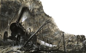 Uidentificeret tog (af typen Stephenson