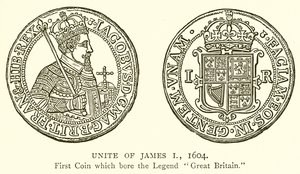 Forenet af James I, 1604 af English School