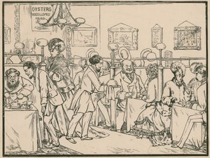 Unavngivet restaurantscene af English School