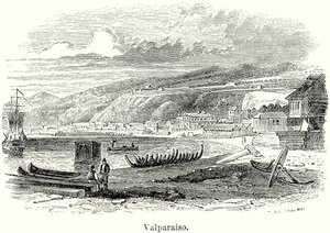 Valparaiso (kobberstik) af English School