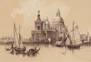 Venedig (litografi) af English School