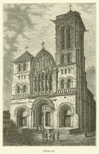 Vezelay (gravering) af English School