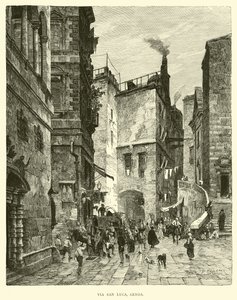 Via San Luca, Genova af English School