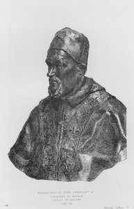 Victoria And Albert Museum: Bronzebuste af pave Innocentius X, tilskrevet Bernini, italiensk af English School