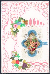 Victoriansk Valentin af English School