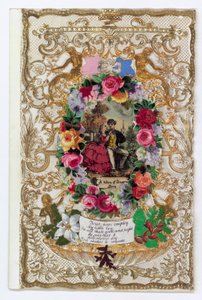 Victoriansk valentinskort (multimedie) af English School