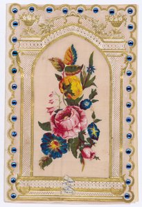 Victoriansk valentinskort (multimedie) af English School