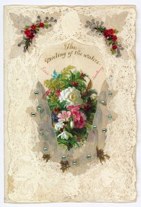 Victoriansk valentinskort (multimedie) af English School