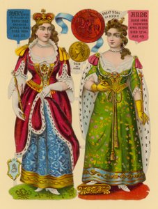Victoriansk skrot: Queen Mary, Queen Anne af English School