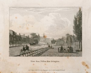 Udsigt fra Pullins Row, Islington af English School