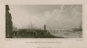 Udsigt fra terrassen i Somerset House af English School