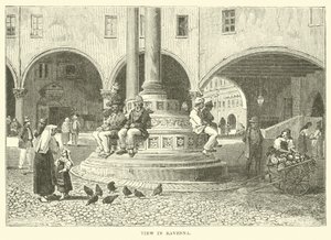 Udsigt i Ravenna af English School