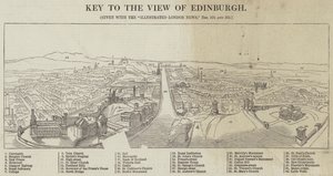 Ansicht von Edinburgh (Stich)
