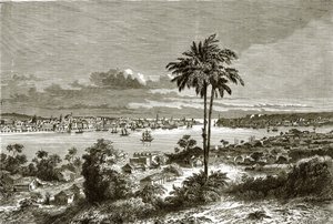 Udsigt over Havana, Cubas hovedstad af English School