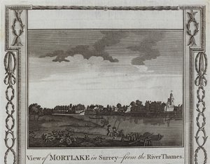 Udsigt over Mortlake af English School