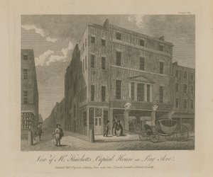 Udsigt over Mr Hatchetts Capital House af English School