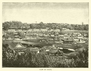 Udsigt over Tokio af English School