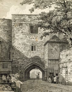 Udsigt over Bloody Tower af English School