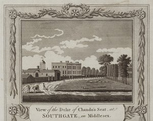Udsigt over Duke of Chandos-sædet af English School