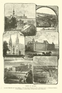 Udsigt i Quebec af English School