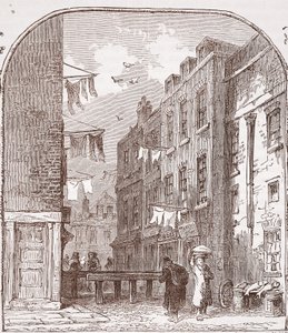 Udsigt i Rookery, St. Giles af English School