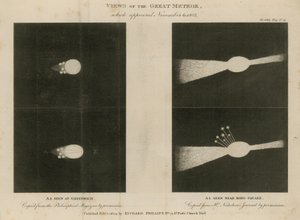 Udsigt over den store meteor af English School