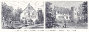 Udsigt over Rosenau, hvor prinsgemalen blev født af English School
