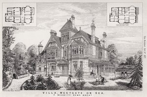 Villa, Westgate on Sea (gravering) af English School