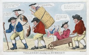 Dorfbewohner räumen Müll aus!!!, veröffentlicht 1800 von English School