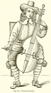 Viola da Gamba af English School