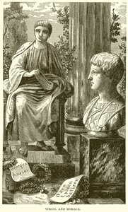 Virgil og Horace af English School