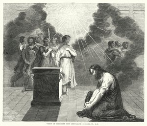 Syn om dommen over Jerusalem, Ezekiel IX af English School
