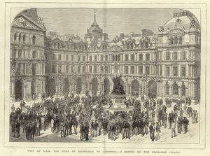 Besøg af H R H Hertugen af Edinburgh til Liverpool af English School